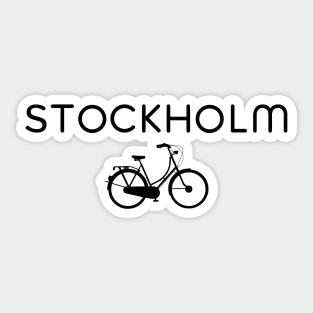 Bike Stockholm Sticker